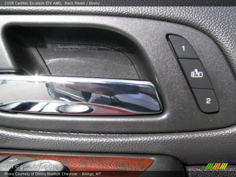 Black Raven / Ebony 2008 Cadillac Escalade ESV AWD