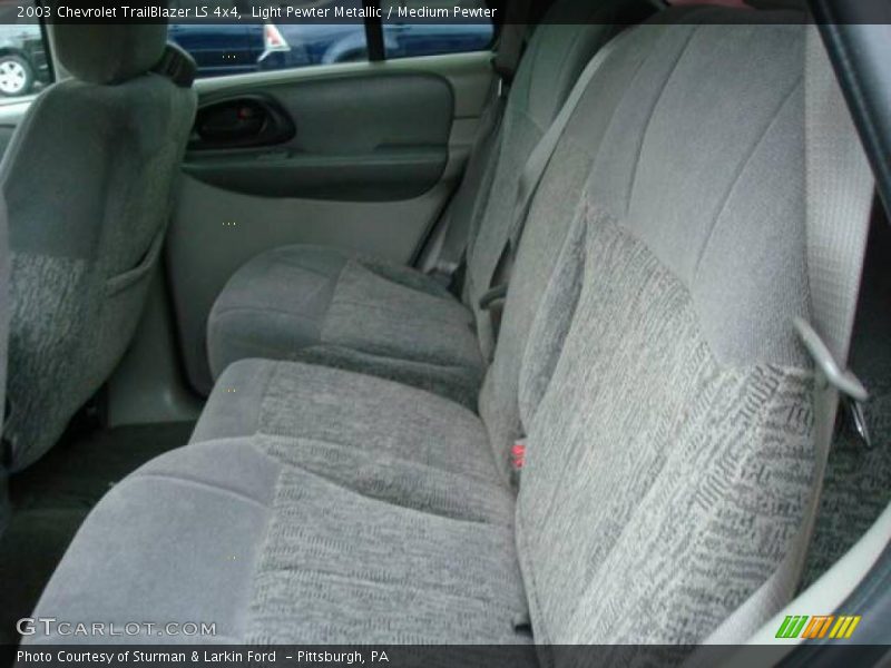 Light Pewter Metallic / Medium Pewter 2003 Chevrolet TrailBlazer LS 4x4