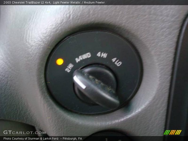 Light Pewter Metallic / Medium Pewter 2003 Chevrolet TrailBlazer LS 4x4