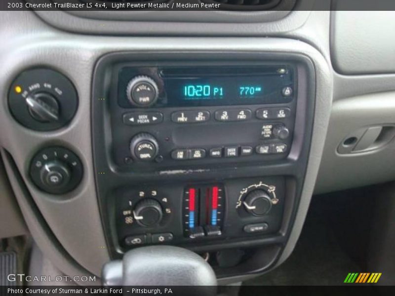 Light Pewter Metallic / Medium Pewter 2003 Chevrolet TrailBlazer LS 4x4