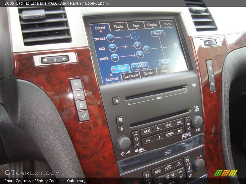Black Raven / Ebony/Ebony 2009 Cadillac Escalade AWD