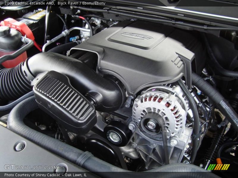 Black Raven / Ebony/Ebony 2009 Cadillac Escalade AWD