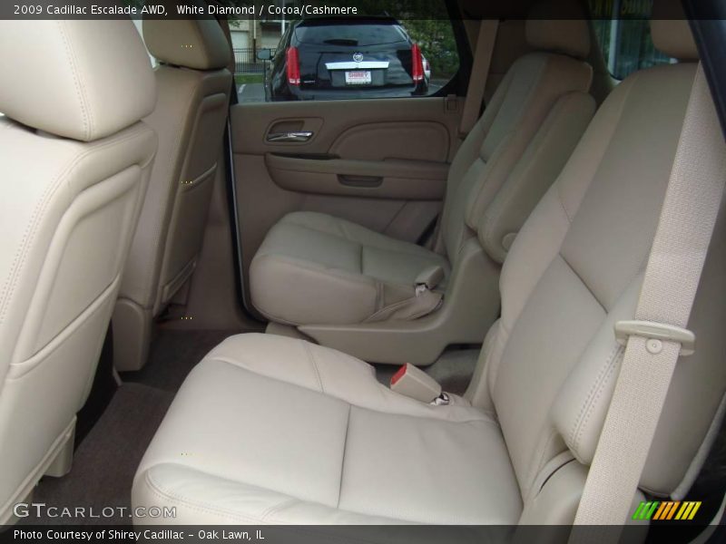 White Diamond / Cocoa/Cashmere 2009 Cadillac Escalade AWD