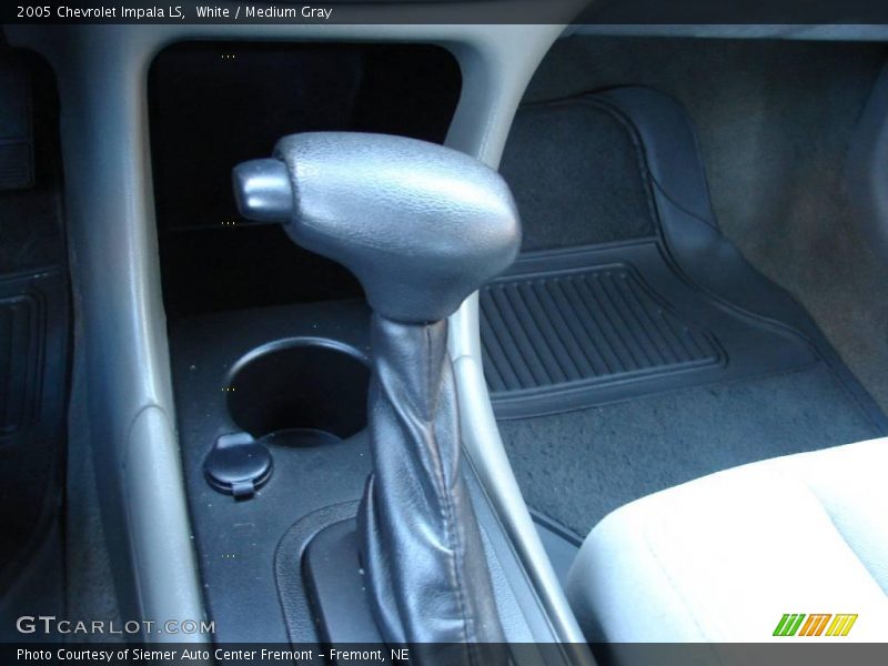 White / Medium Gray 2005 Chevrolet Impala LS
