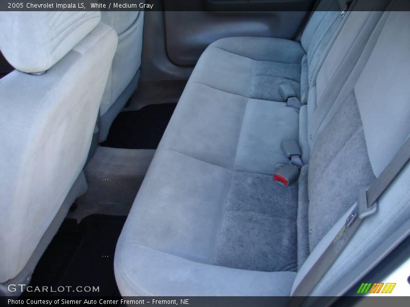 White / Medium Gray 2005 Chevrolet Impala LS