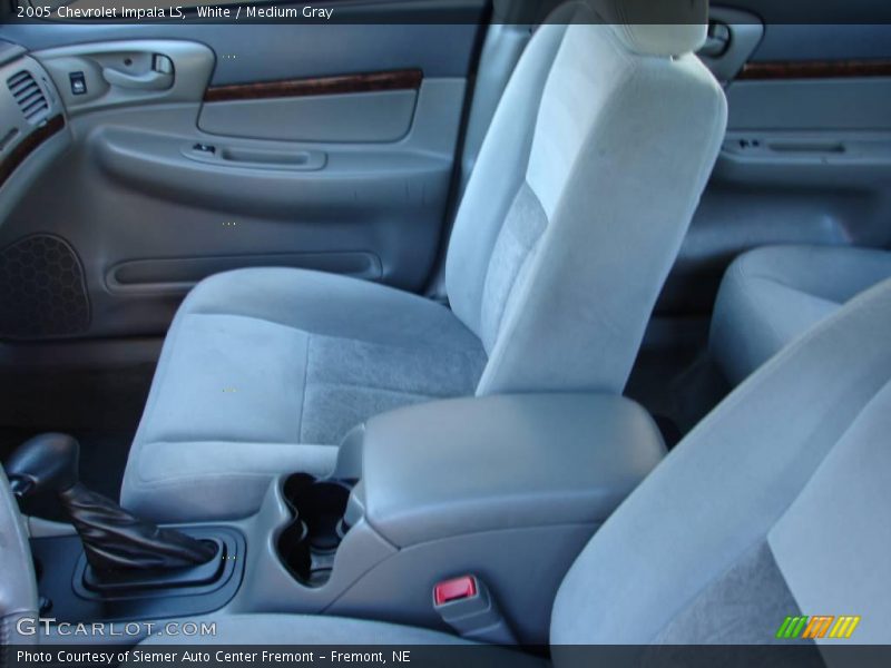 White / Medium Gray 2005 Chevrolet Impala LS