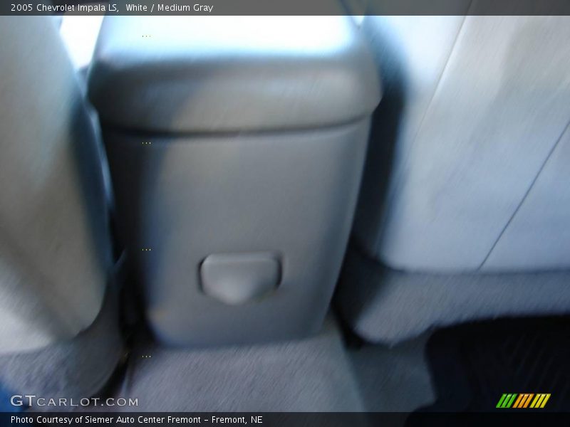 White / Medium Gray 2005 Chevrolet Impala LS
