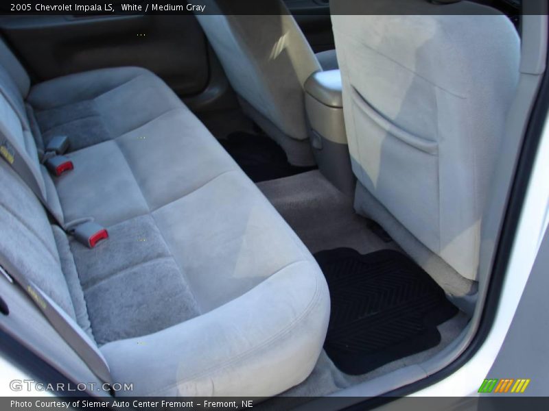 White / Medium Gray 2005 Chevrolet Impala LS