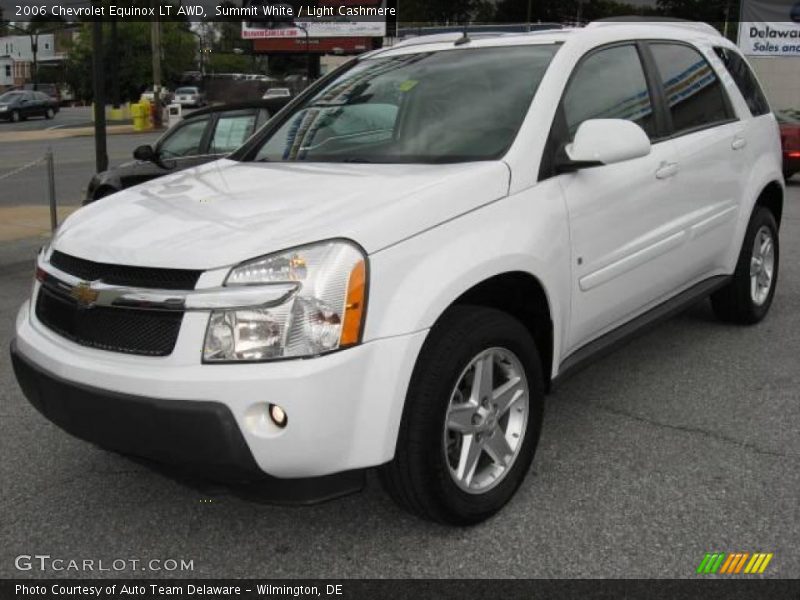 Summit White / Light Cashmere 2006 Chevrolet Equinox LT AWD