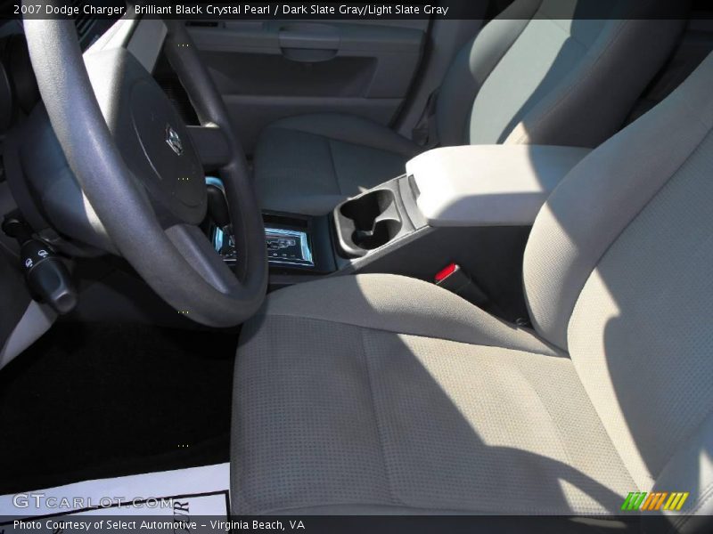 Brilliant Black Crystal Pearl / Dark Slate Gray/Light Slate Gray 2007 Dodge Charger