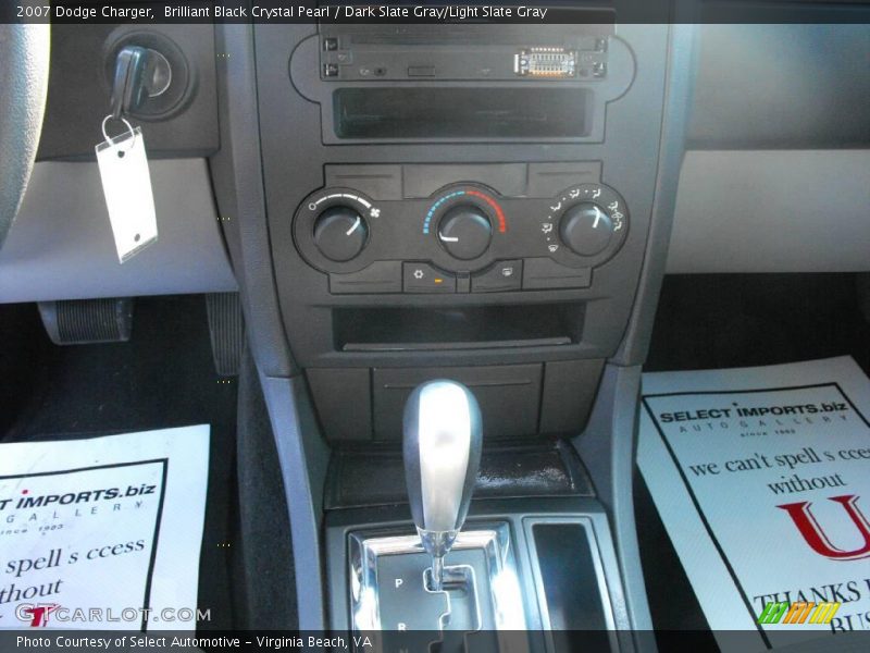 Brilliant Black Crystal Pearl / Dark Slate Gray/Light Slate Gray 2007 Dodge Charger