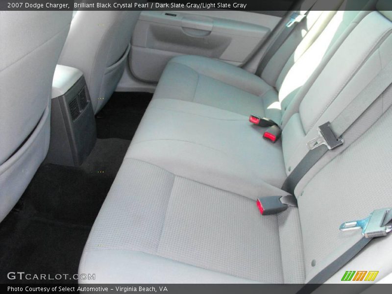 Brilliant Black Crystal Pearl / Dark Slate Gray/Light Slate Gray 2007 Dodge Charger
