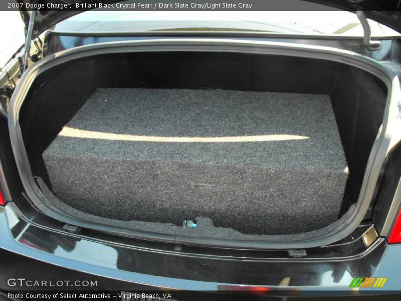 Brilliant Black Crystal Pearl / Dark Slate Gray/Light Slate Gray 2007 Dodge Charger