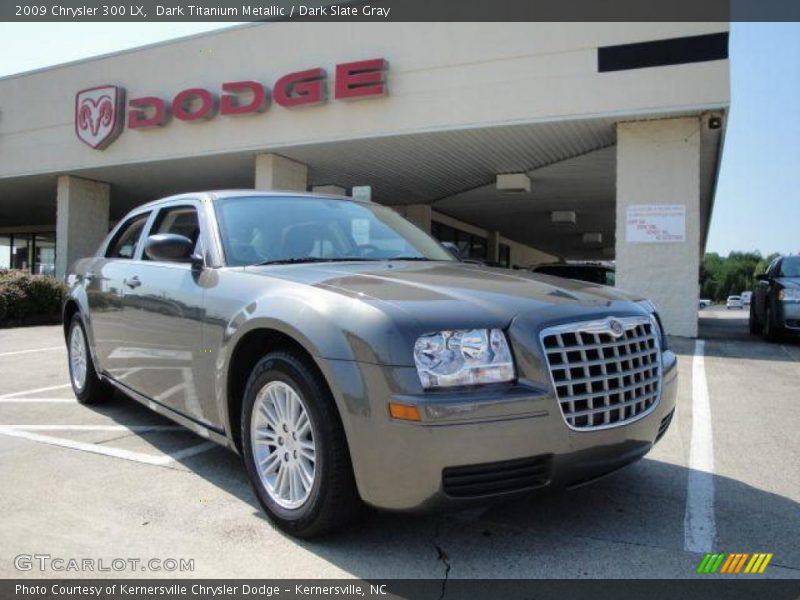 Dark Titanium Metallic / Dark Slate Gray 2009 Chrysler 300 LX