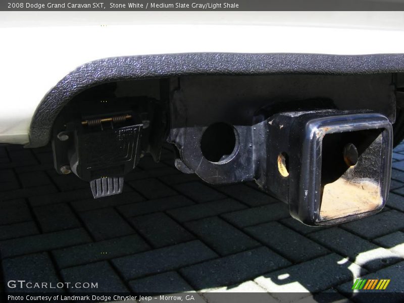 Stone White / Medium Slate Gray/Light Shale 2008 Dodge Grand Caravan SXT