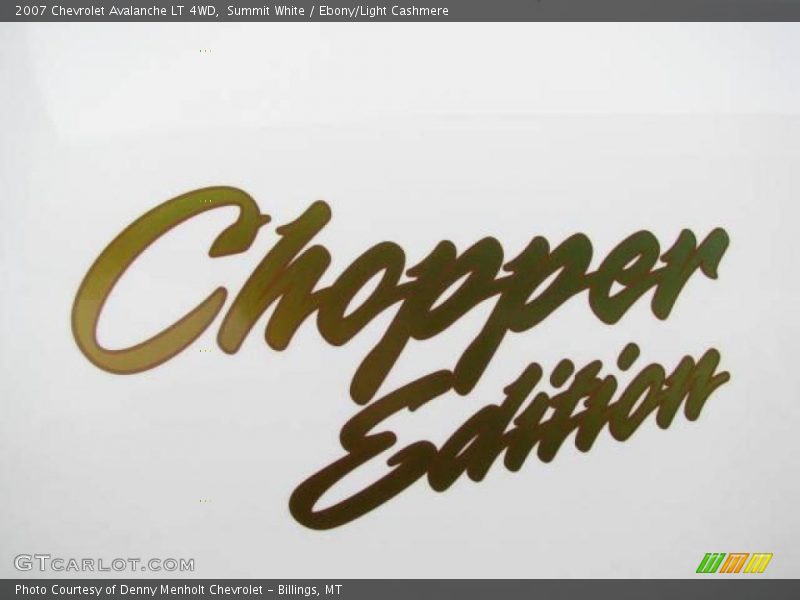 Summit White / Ebony/Light Cashmere 2007 Chevrolet Avalanche LT 4WD