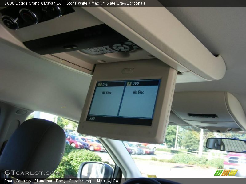 Stone White / Medium Slate Gray/Light Shale 2008 Dodge Grand Caravan SXT