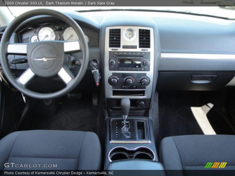 Dark Titanium Metallic / Dark Slate Gray 2009 Chrysler 300 LX