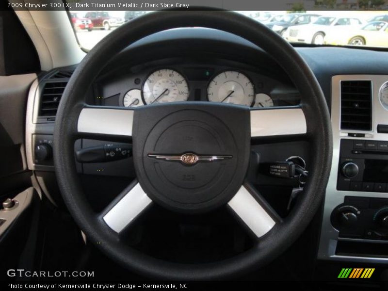 Dark Titanium Metallic / Dark Slate Gray 2009 Chrysler 300 LX