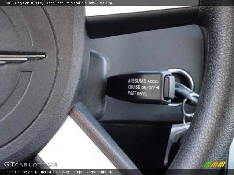 Dark Titanium Metallic / Dark Slate Gray 2009 Chrysler 300 LX