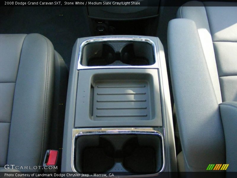 Stone White / Medium Slate Gray/Light Shale 2008 Dodge Grand Caravan SXT
