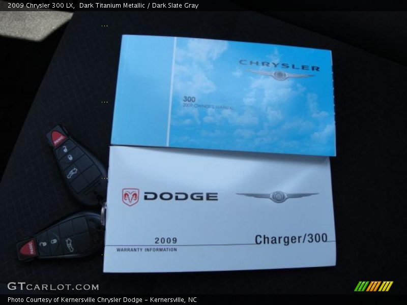Dark Titanium Metallic / Dark Slate Gray 2009 Chrysler 300 LX
