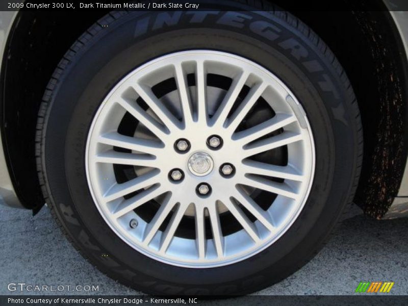Dark Titanium Metallic / Dark Slate Gray 2009 Chrysler 300 LX
