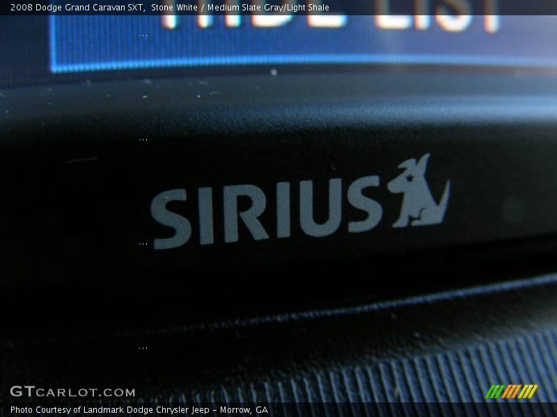 Stone White / Medium Slate Gray/Light Shale 2008 Dodge Grand Caravan SXT