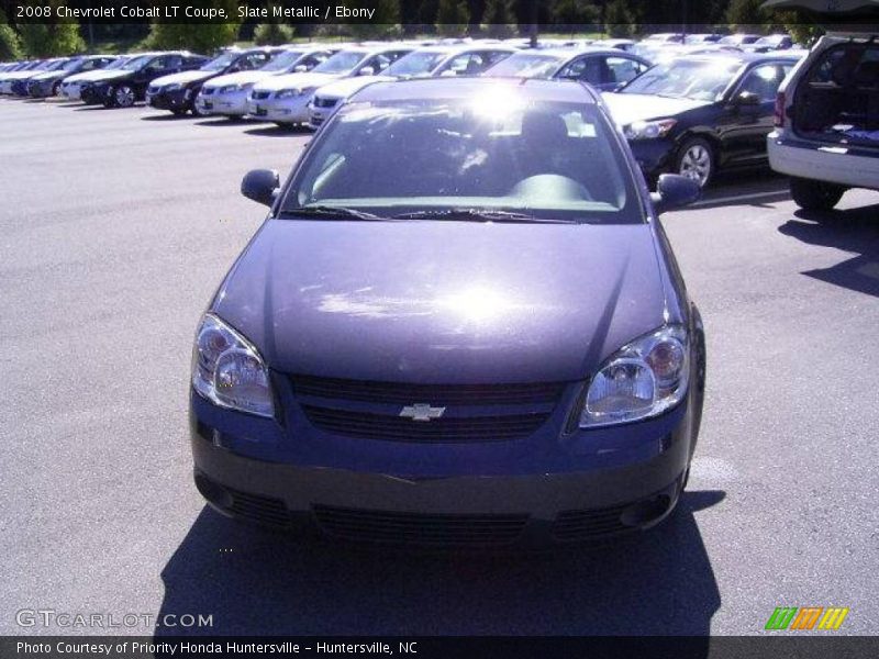 Slate Metallic / Ebony 2008 Chevrolet Cobalt LT Coupe