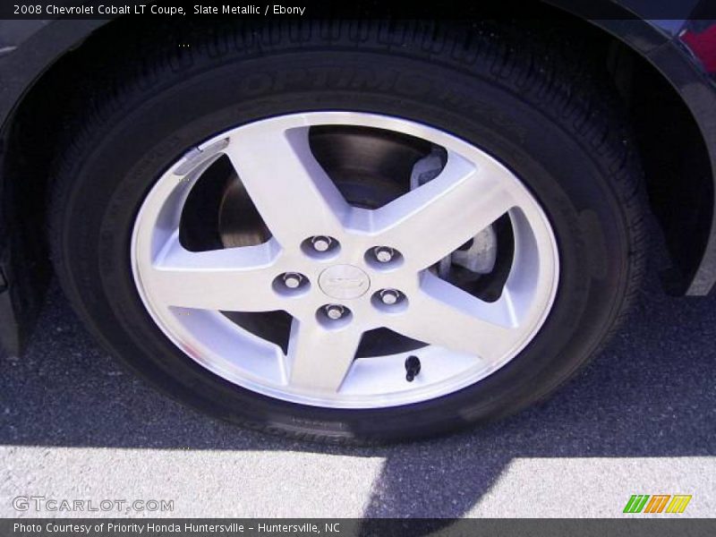 Slate Metallic / Ebony 2008 Chevrolet Cobalt LT Coupe