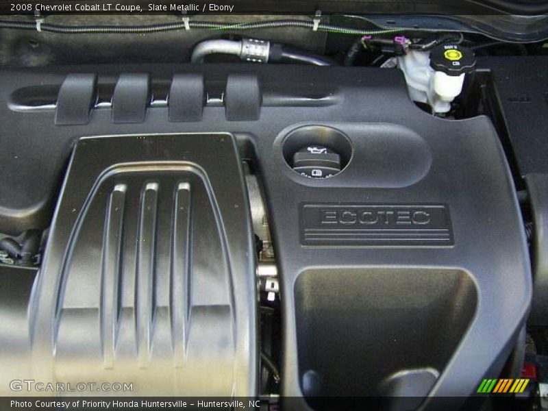 Slate Metallic / Ebony 2008 Chevrolet Cobalt LT Coupe