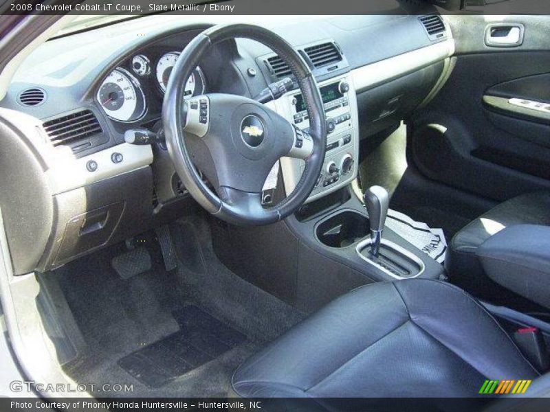 Slate Metallic / Ebony 2008 Chevrolet Cobalt LT Coupe
