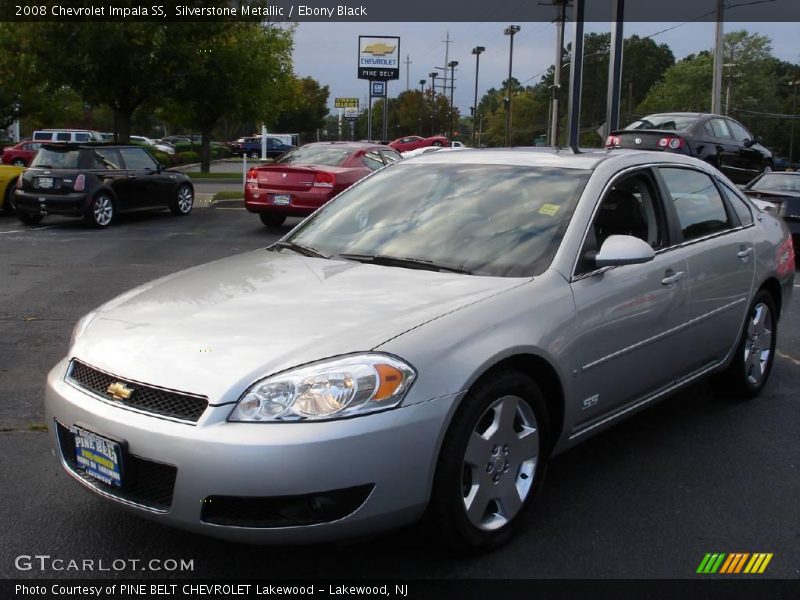 Silverstone Metallic / Ebony Black 2008 Chevrolet Impala SS