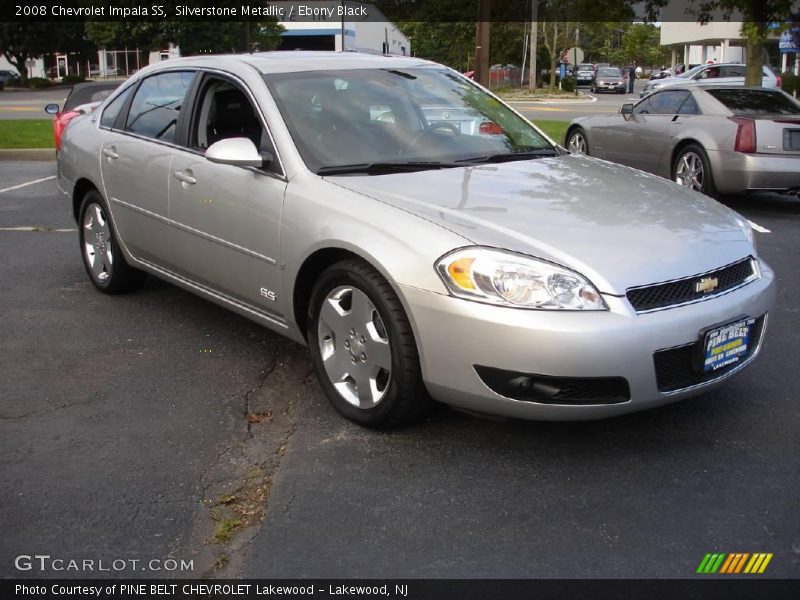 Silverstone Metallic / Ebony Black 2008 Chevrolet Impala SS