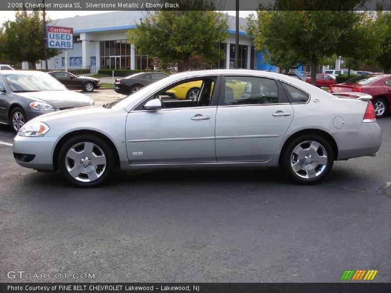 Silverstone Metallic / Ebony Black 2008 Chevrolet Impala SS