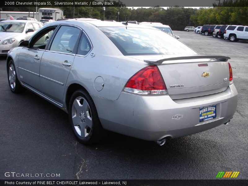 Silverstone Metallic / Ebony Black 2008 Chevrolet Impala SS
