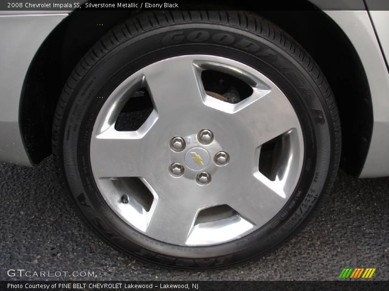Silverstone Metallic / Ebony Black 2008 Chevrolet Impala SS