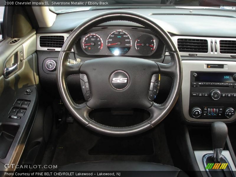 Silverstone Metallic / Ebony Black 2008 Chevrolet Impala SS