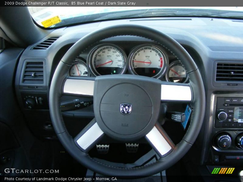 B5 Blue Pearl Coat / Dark Slate Gray 2009 Dodge Challenger R/T Classic