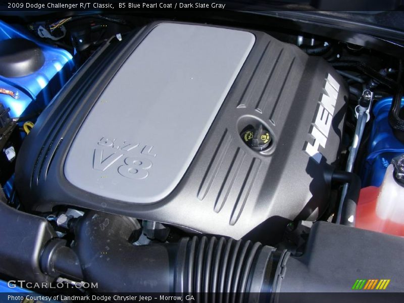 B5 Blue Pearl Coat / Dark Slate Gray 2009 Dodge Challenger R/T Classic
