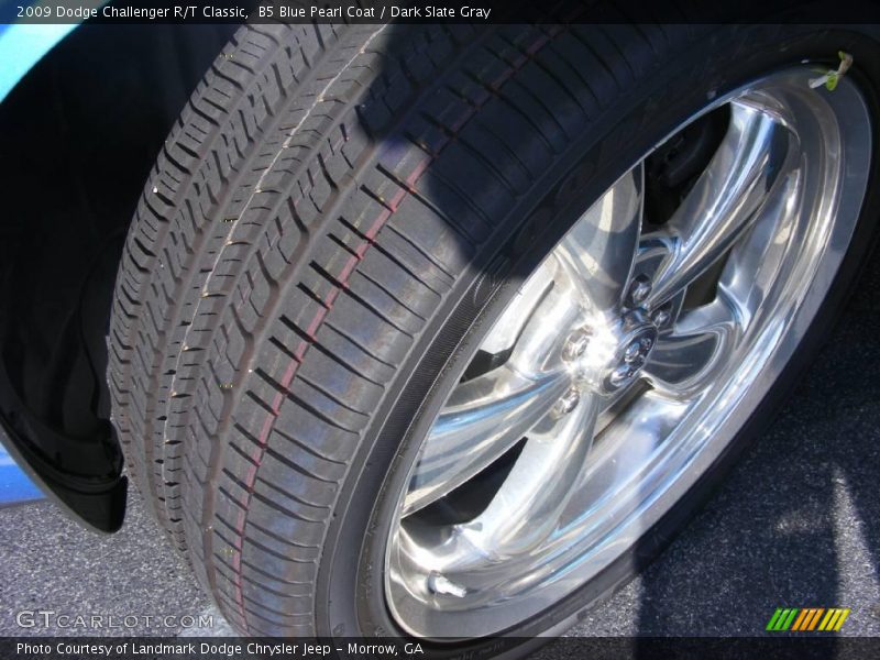 B5 Blue Pearl Coat / Dark Slate Gray 2009 Dodge Challenger R/T Classic