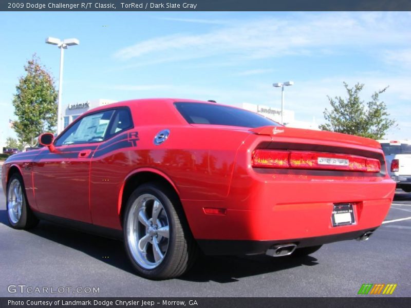 TorRed / Dark Slate Gray 2009 Dodge Challenger R/T Classic