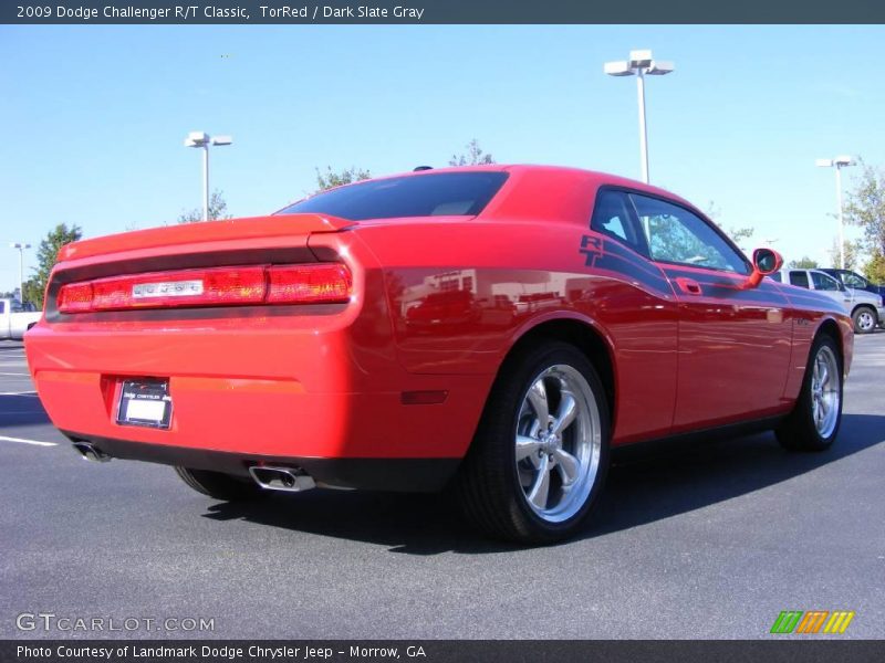 TorRed / Dark Slate Gray 2009 Dodge Challenger R/T Classic