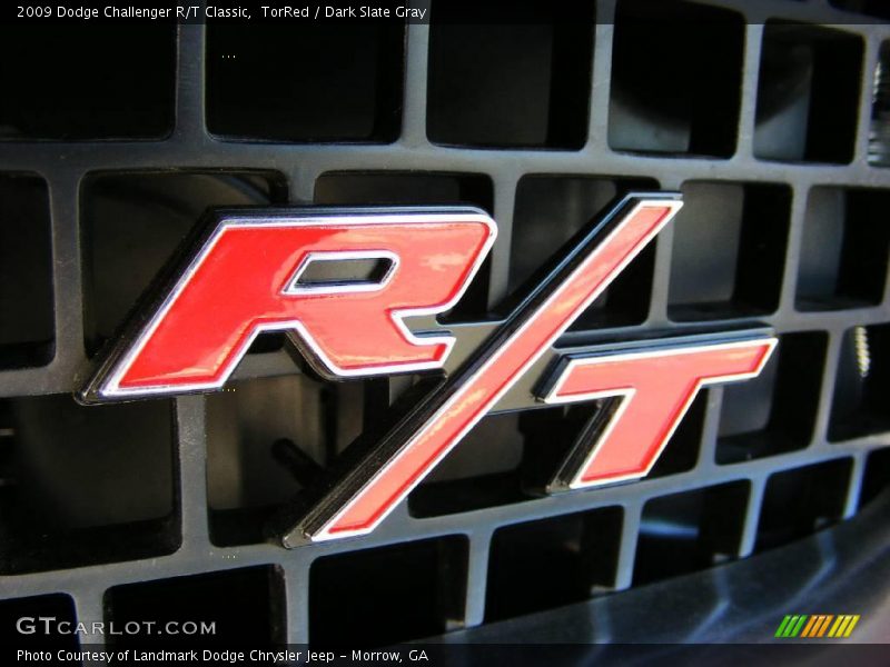 TorRed / Dark Slate Gray 2009 Dodge Challenger R/T Classic