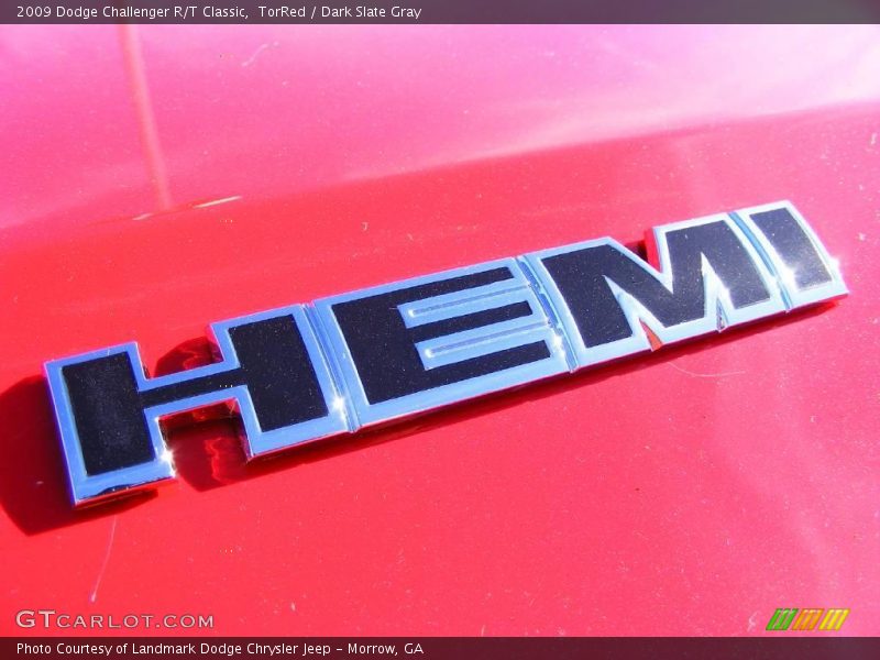 TorRed / Dark Slate Gray 2009 Dodge Challenger R/T Classic
