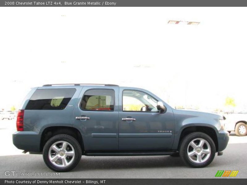 Blue Granite Metallic / Ebony 2008 Chevrolet Tahoe LTZ 4x4