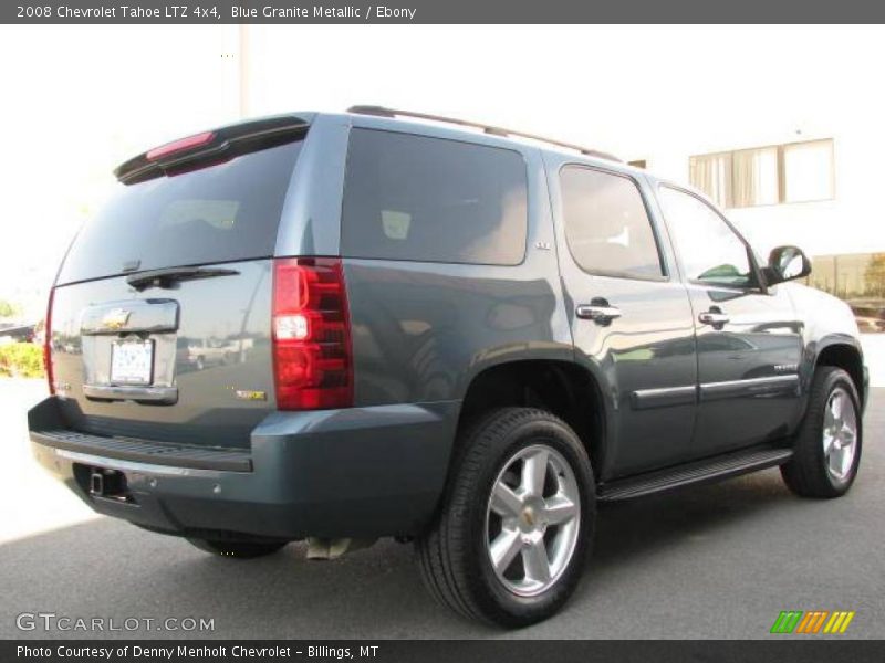 Blue Granite Metallic / Ebony 2008 Chevrolet Tahoe LTZ 4x4