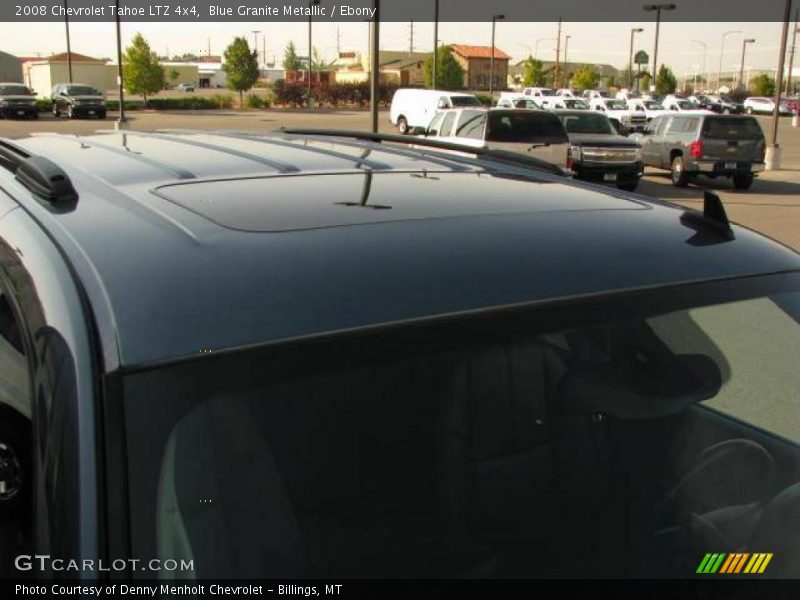 Blue Granite Metallic / Ebony 2008 Chevrolet Tahoe LTZ 4x4