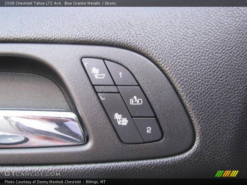 Blue Granite Metallic / Ebony 2008 Chevrolet Tahoe LTZ 4x4