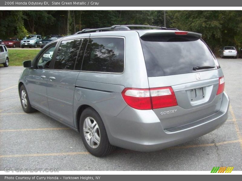 Slate Green Metallic / Gray 2006 Honda Odyssey EX